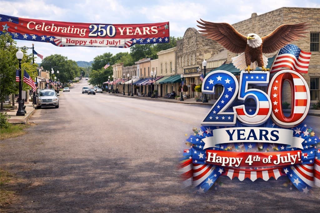 Comfort 4th Parade 2026 banner